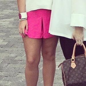 Trina trunk pink shorts!